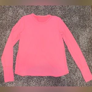 Lululemon pink long sleeve